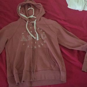 Roughly used pink aeropostal hoodie for sale